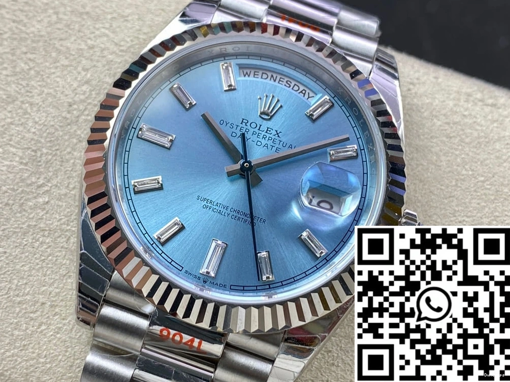 M228236-0006 Day Diamond-set Dial Rolex Factory EW Date 0420